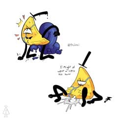 bill_cipher cum cum_inside gravity_falls masturbation tentacle tentacle_sex