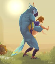 kass (zelda) from breath of the wild by twang