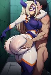 1girls ai_assisted ai_generated big_ass big_breast blackwhiplash_(style) civitai groping groping_ass huge_ass kalagod mount_lady my_hero_academia thick_thighs unseen_male_face wide_hips