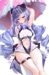 vivian banshee from hoyoverse by mila art (milaart12)