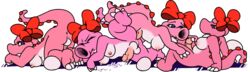 4futas all_fours anal anal_sex anus balls birdo breasts cum cum_on_ground dickgirl egg foursome futa_only futanari group group_sex intersex leaning_back low_res lying mario_(series) multiple_futa nanimoose nintendo nipples on_side orgy penetration penis ribbons sex sitting transparent_background video_games