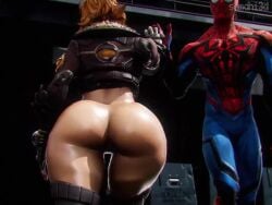 3d 3d_(artwork) animated ass ass_focus ass_grab ass_up big_ass big_breasts breast_grab breasts brown_body brown_hair brown_skin dancing doggy doggy_style doggy_style female female_only hips hips_grab looking_at_viewer looking_back marvel marvel_comics marvel_rivals no_sound nude nude_female sdmchi3d solo solo_female spider-man spider-man_(marvel_rivals) spider-man_(series) squirrel squirrel_ears squirrel_girl squirrel_girl_(marvel) squirrel_girl_(marvel_rivals) squirrel_tail tagme thick_ass thick_thighs thighhighs thighs victory victory_pose video wins