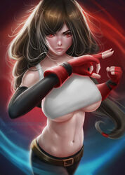 tifa lockhart from final fantasy by lolliedrop