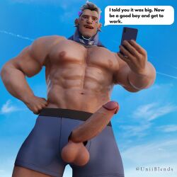 1boy gay hazard_(overwatch) male_focus male_only overwatch overwatch_2 penis