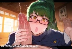 1boy1girl ai_generated big_breasts big_breasts breasts_bigger_than_head busty cock commission female huge_breasts huge_cock huge_cock jujutsu_kaisen large_breasts large_cock large_penis patreon patreon_url patreon_username pawg penis sinderellaart thick voluptuous voluptuous_female zenin_maki