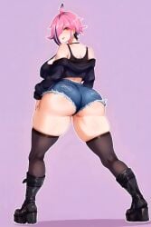 1girls 2:3 ai_generated animated ass ass_focus ass_up ass_visible_through_thighs big_ass big_breasts blush breasts corela embarrassed female female_only hispanic hispanic_virtual_youtuber indie_virtual_youtuber latam_virtual_youtuber long_hair music neneefthy panties pink_hair purple_stockings short_hair shorter_than_10_seconds shorts sitting sitting_on_lap solo solo_female sound streaming tagme thick_ass thick_thighs thighhighs thighs twitch twitch.tv twitter underwear vertical_video video virtual_youtuber vtuber yellow_eyes youtube youtube_hispanic youtuber youtuber_girl youtubers