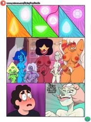 6futas abs amethyst_(steven_universe) english_text futa_focus futa_on_male futanari garnet_(steven_universe) horny horny_futa human inminent_sex intersex jasper_(steven_universe) lapis_lazuli_(steven_universe) long_hair male muscular_futanari nude_futanari pale_skin pearl_(steven_universe) peridot_(steven_universe) petite_futanari presenting_penis pubic_hair scared_face short_hair spicypop steven_quartz_universe steven_universe tall_futa text