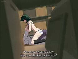 animated bra_lift cheating cum_in_pussy green_hair mind_break rape school schoolgirl teacher teacher_and_student temptation yuuwaku