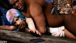 1boy 2girls 3d animated cellphone chloe_price coach_(left_4_dead) covering_another's_mouth crossover cucked_lesbian cuckquean dark-skinned_male dark_skin feet_out_of_frame female gagged hand_over_another's_mouth hand_over_mouth handgag interracial left_4_dead left_4_dead_2 life_is_strange male maledom max_caulfield multiple_girls no_sound orientation_play ozzysfm phone rape sex source_filmmaker straight tagme video