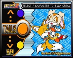 2003 8horns bottomless cream_the_rabbit cub imminent_cunnilingus imminent_sex sega sonic_(series) sonic_advance sonic_advance_2 sonic_team sonic_the_hedgehog_(series) straight_hair tails