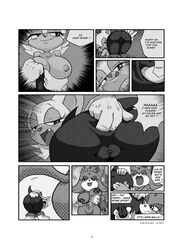 anthro anthro_female anthro_only blaze_the_cat breasts furry furry_female furry_only greyscale jiky mobian_(species) monochrome nipples plump_labia pussy rouge_the_bat sega sonic_(series) straight_hair