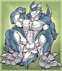 arody balls dragon erection lizard male male_only muscles mutant-serpentina mutant_serpentina penis reptile scalie solo