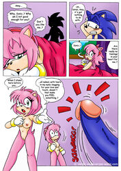 amy_rose anthro big_breasts blush breasts comic female fur hedgehog lying male penis sega sonic_(series) sonic_the_hedgehog standing straight_hair tears vanja