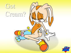 chao_(sonic) cheese_the_chao cream_the_rabbit sega sonic_(series) straight_hair wdj