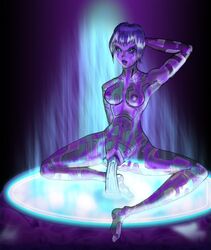 2d artificial_intelligence cortana cortana_v1 erect_nipples halo_(game) halo_(series) halo_ce masturbation microsoft mlad nipples nude penis purple_body purple_skin pussy short_hair solo tattoo uncensored