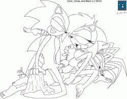 2001 anthro female fur hedgehog incest kneeling lying male manic_the_hedgehog monochrome multiple_males nude on_back penis pussy sex sonia_the_hedgehog sonic_(series) sonic_the_hedgehog sonic_underground straight straight_hair tagme uncensored vorikin