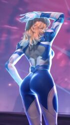 1girls ai_generated animated big_ass big_breasts cleavage fantastic_four female female_only hand_on_hair hand_on_hip invisible_woman invisible_woman_(marvel_rivals) marvel marvel_comics marvel_rivals presenting_ass purfecter shaking_ass shaking_butt skin_tight skin_tight_suit sue_richards sue_storm tagme video