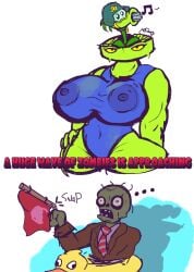 gatling pea (pvz) from plants vs zombies by marineblue69