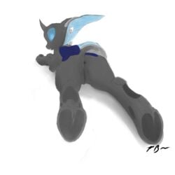 anus changeling feet female hooves invalid_tag my_little_pony pussy solo terabyte_(artist) underhoof