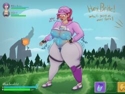 1boy 1girls ass_expansion belly_expansion big_ass big_breasts breast_expansion brite_bomber cap character_head cyan_skin dialogue drift_(fortnite) expansion fortnite fortnite:_battle_royale game_hud hoodie hud inflation lactating lactation leaking leaking_pussy leggings light-skinned_female light-skinned_male light_skin pink_cap pink_hair pink_hoodie pink_leggings ponytail potion_inflation pudgy_belly rndmberryartist shield_potion shield_potion_inflation skin_turning_cyan small_areola small_nipples tagme wide_hips