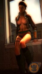 1girls alyx_vance half-life half-life_(series) half-life_2 lewdporter tagme