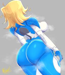 1girls absurd_res ass ass_focus blonde_hair female female_focus female_only hi_res invisible_woman invisible_woman_(marvel_rivals) large_ass light-skinned_female light_skin marvel marvel_rivals mcdonkies solo sue_storm superheroine thighs wide_hips