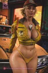 1girls 3d big_breasts blonde_female blonde_hair breasts car cindy_aurum female female_focus female_only final_fantasy final_fantasy_xv light-skinned_female light_skin pristinerenders solo solo_female solo_focus solo_woman thick_thighs thighs video_game_character wrench