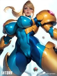 ai_generated armor armored_samus big_breasts bodysuit breasts erect_nipples large_breasts metroid metroid_(creature) perky_breasts pointy_breasts power_armor power_suit samus_aran shtora skin_tight thick_thighs torpedo_breasts varia_suit zero_suit zero_suit_samus