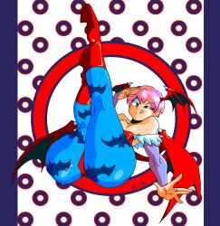 1girls big_ass capcom darkstalkers female fully_clothed legs_up lilith_aensland shinbeedabest