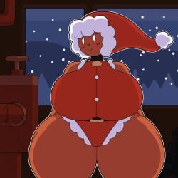 1girls animated ass_bigger_than_head big_ass big_breasts big_butt christmas_outfit cookie dorahden female food_girl food_humanoid ginger_(dorahden) gingerbread_cookie happy huge_ass huge_breasts huge_butt massive_ass massive_butt santa_hat smiling tagme thick_ass thick_thighs video