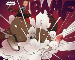 ahe_gao ahegao big_ass big_breasts big_butt big_dom_small_sub blowjob breast_inflation brown_eyes brown_fur brown_hair catgirl centauress crossed_eyes cum cum_explosion cum_in_mouth cum_inflation cum_through cum_through_ears cum_through_eyes cum_through_nipples cum_through_nose cumflation cumming cumming_from_expansion cumming_from_giving_oral cumming_from_lactation cumming_from_milking cumshot deepthroat dog_girl falling fonkimonki fox_girl freckles futanari gigantic_ass gigantic_breasts huge_ass huge_breasts huge_butt jeans kemonomimi large_ass large_breasts leah_(fonkimonki) muscle muscles muscular_female orgasm orgasm_face paizuri paizuri_fellatio passing_out rolling_eyes shortstack size_difference sloppy sloppy_blowjob sloppy_deepthroat stepped_on stepping_on_breast thick_eyebrows tight_clothes tight_clothing titfuck titfuck_blowjob titfuck_fellatio titjob voluptuous