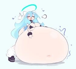 o-bisu vore vore_belly soft_vore same_size_vore original original_character digestion digestion_noises