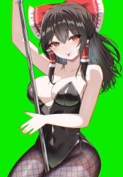 1girls breasts mikan7f reimu_hakurei source_request tagme touhou