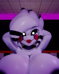 1girls 2026 3d 3d_(artwork) animated ass big_breasts big_butt breasts busty cometfnia completely_naked completely_naked_female curvy five_nights_at_freddy's five_nights_at_freddy's_2 fredina's_nightclub gigantic_butt looking_at_viewer marie_(cally3d) massive_breasts massive_butt naked naked_female nipples puppet_(fnaf) shorter_than_30_seconds smile smiley_face solo solo_female sound tagme video white_body white_fur white_skin