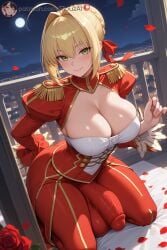 1futa 2026 ai_generated ass balls big_ass big_balls big_breasts big_butt big_penis fate_(series) flouzai futa_only futanari highres huge_breasts huge_cock imminent_fellatio imminent_oral looking_at_viewer nero_claudius_(fate) penis pent_up seductive seductive_look seductive_pose seductive_smile testicles throbbing_penis uncensored veiny_penis