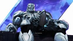 2026 3d 4k armor armored_male balls dialogue erect_penis erection hand_on_knee male male_only marvel marvel_rivals penis presenting presenting_penis solo solo_focus spread_legs subtitled tauntilock veiny_penis venom_(marvel) visor