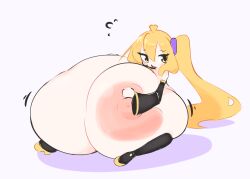 akita_neru huge_breasts hyper_breasts vocaloid fanloid o-bisu immobile