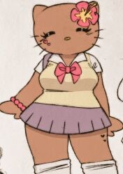 hello kitty (character) from hello kitty by 5hitzzzu