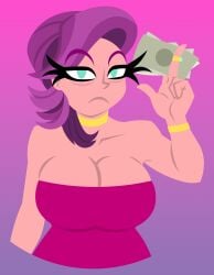 1girls 2026 2d 2d_(artwork) 2d_artwork alternate_version alternate_version_available ass big_ass big_breasts bracelet breasts cleavage clothed clothed_female clothing collar digital_media_(artwork) dollar_bill dollar_bills dress egor418 equestria_girls eye_bags eyebags eyebrows female female_only friendship_is_magic fully_clothed fully_clothed_female hasbro holding holding_money holding_object huge_breasts huge_cleavage humanized imminent_cheating jewelry light-skinned_female light_skin mascara milf money my_little_pony ntr offering offering_money offering_to_viewer pink-skinned_female pink_body pink_skin purple-haired_female purple_background purple_eyebrows purple_hair purple_hair_female questionable ring simple_background solo spoiled_rich_(eg) spoiled_rich_(mlp) talking talking_to_viewer textless textless_version thick_thighs thighs wedding_ring