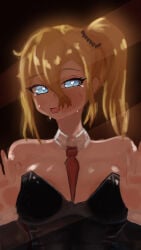 background bunnysuit close_up_view hayasaka_ai heart-shaped_pupils kaguya-sama_wa_kokurasetai_~tensai-tachi_no_renai_zunousen~ lumae stuck
