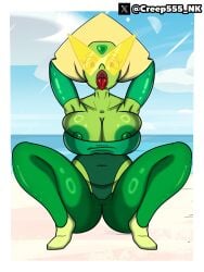 big_breasts crystal_gem peridot_(gem) peridot_(steven_universe) steve_rogers steven_universe thick_thighs