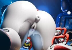 1girls 2026 3d 3d_(artwork) 3d_render animatronic animatronic_female animatronic_girl anus ass ass_focus baby_(fnafsl) background big_butt butt circus_baby circus_baby_(fnaf) circus_baby_(original) circus_baybee_(jordevoir) eyes female female_only five_nights_at_freddy's five_nights_at_freddy's:_sister_location green_eyes hair jordevoir nude nude_female orange_hair plush_baby pussy robot robot_girl sister_location solo solo_female thick_thighs vagina white_body white_skin