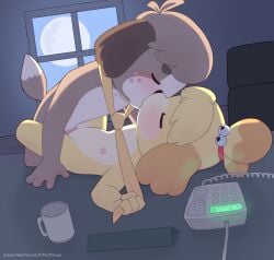 digby (animal crossing) from animal crossing by porldraws