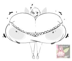 breast_expansion fairy fairy_ichika huge_breasts hyper_breasts o-bisu virtual_youtuber vtuber