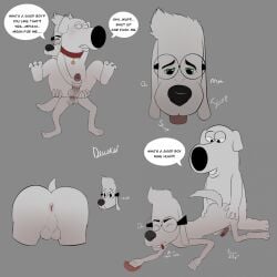 20th_century_fox 20th_century_studios 20th_television_animation brian_griffin bullwinkle_studios crossover dewkei dreamworks dreamworks_animation family_guy fox_corporation fuzzy_door_productions jay_ward_productions male male_only mr._peabody mr._peabody_&_sherman pacific_data_images rocky_and_bullwinkle seth_macfarlane