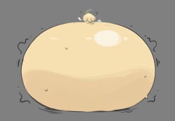digestion_noises hyper_belly o-bisu pepoyo stuffed_belly stuffing tsuriel