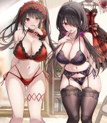 tokisaki kurumi from azur lane by saint laurent paris