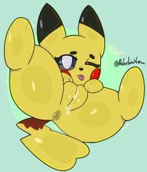 2026 adorbinite anal_fluids anus bodily_fluids butt cheek_tuft cleft_tail ears_up ejaculation electricity facial_tuft female feral fur generation_1_pokemon genital_fluids genitals hi_res imminent_anal imminent_sex looking_at_viewer multicolored_body multicolored_fur nintendo one_eye_closed pikachu pokemon pokemon_(species) presenting presenting_anus presenting_hindquarters presenting_vulva red_cheeks redraw solo tagme tail tongue tongue_out tuft two_tone_body two_tone_fur vaginal_fluids vaginal_squirting vulva wet wink winking_at_viewer yellow_body yellow_fur