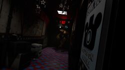 3d_(artwork) 3d_render apexofmods big_ass big_breasts female female_only five_nights_at_freddy's fnaf freddy_(fnaf) hallway mishuyuu mishuyuu_(modeler) robot robot_girl sfm solo source_filmmaker staring staring_at_viewer