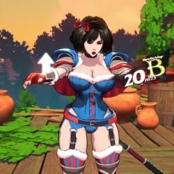 3d animated big_breasts blush fairy_tales female female_protagonist human mass_creation panting snow_white_(swords_and_slippers) sound swords_and_slippers tagme thick_thighs video video_games voice_acted